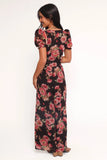 Estie Pants Black Floral