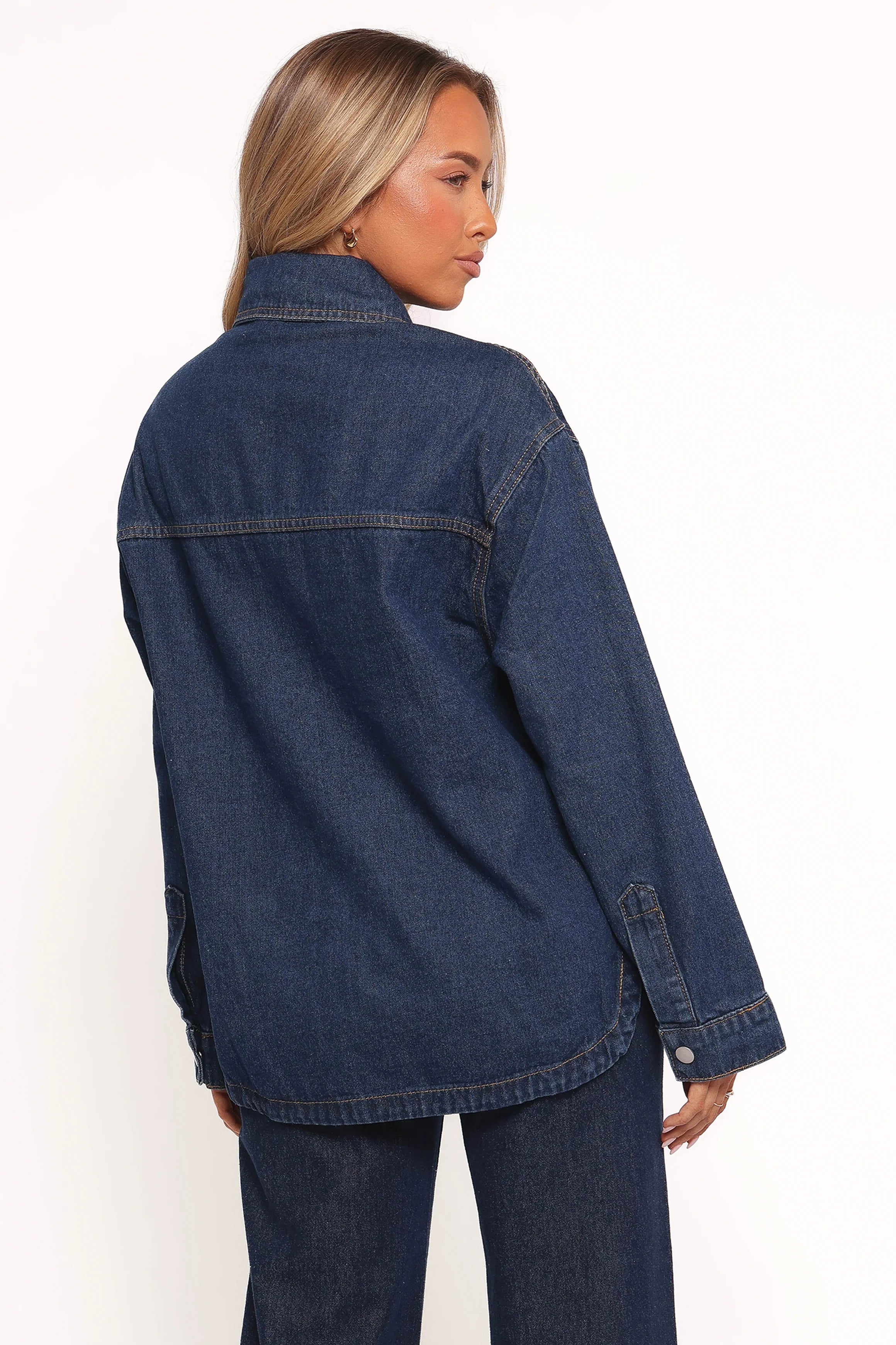 Dede Denim Shacket Denim