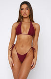 Danica Bikini Top Sangria