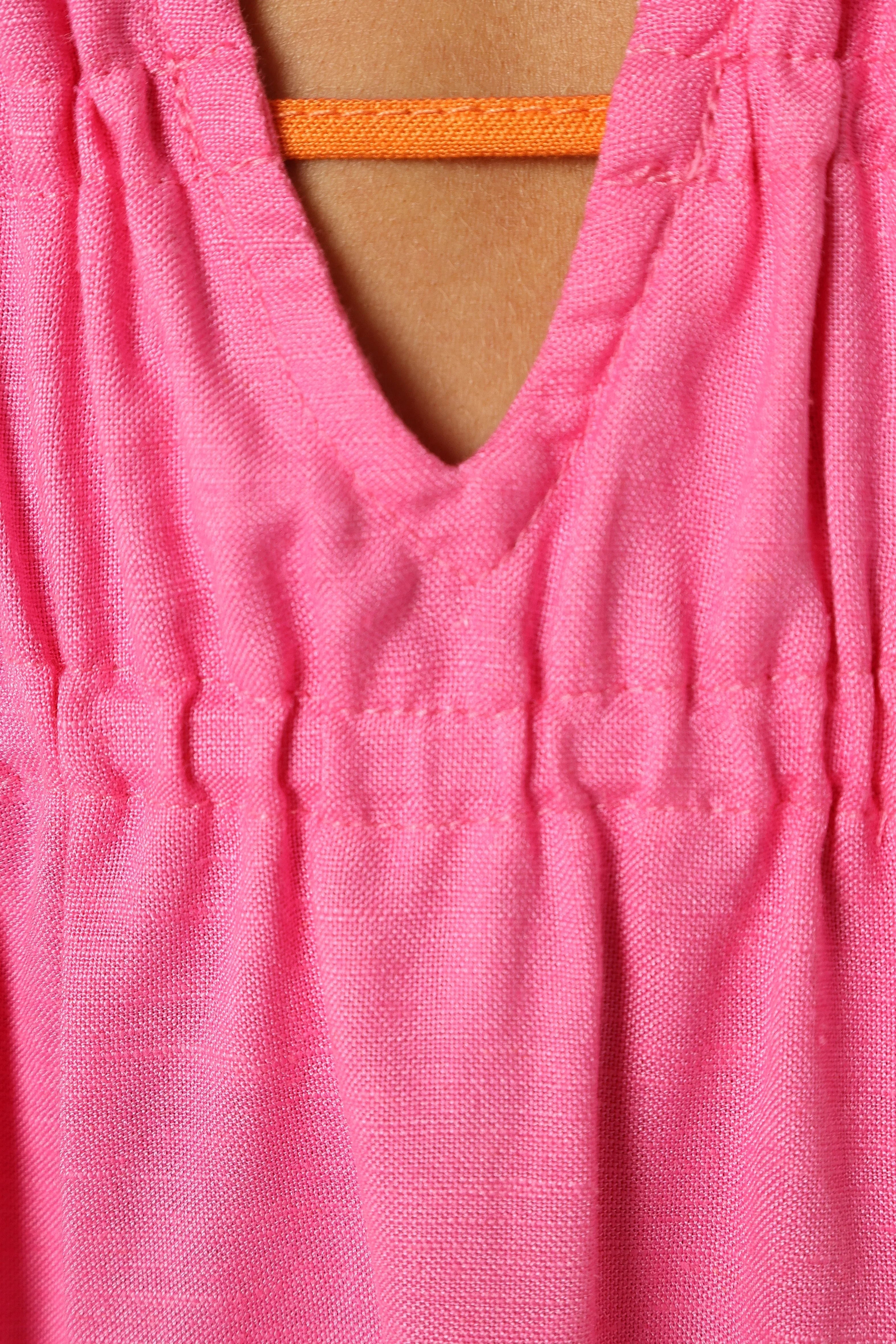 Lydia Midi Dress Pink