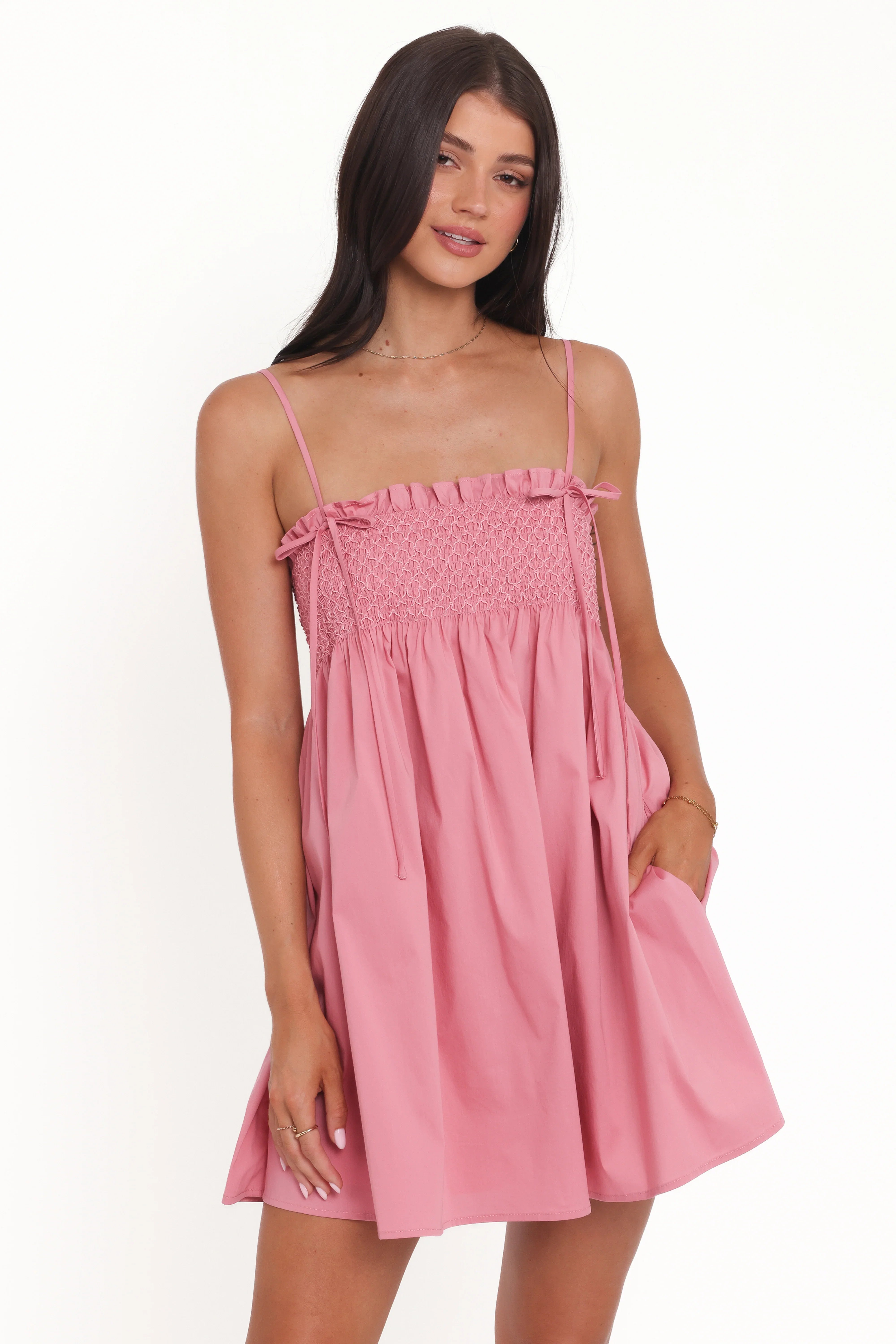 Josie Mini Dress Pink