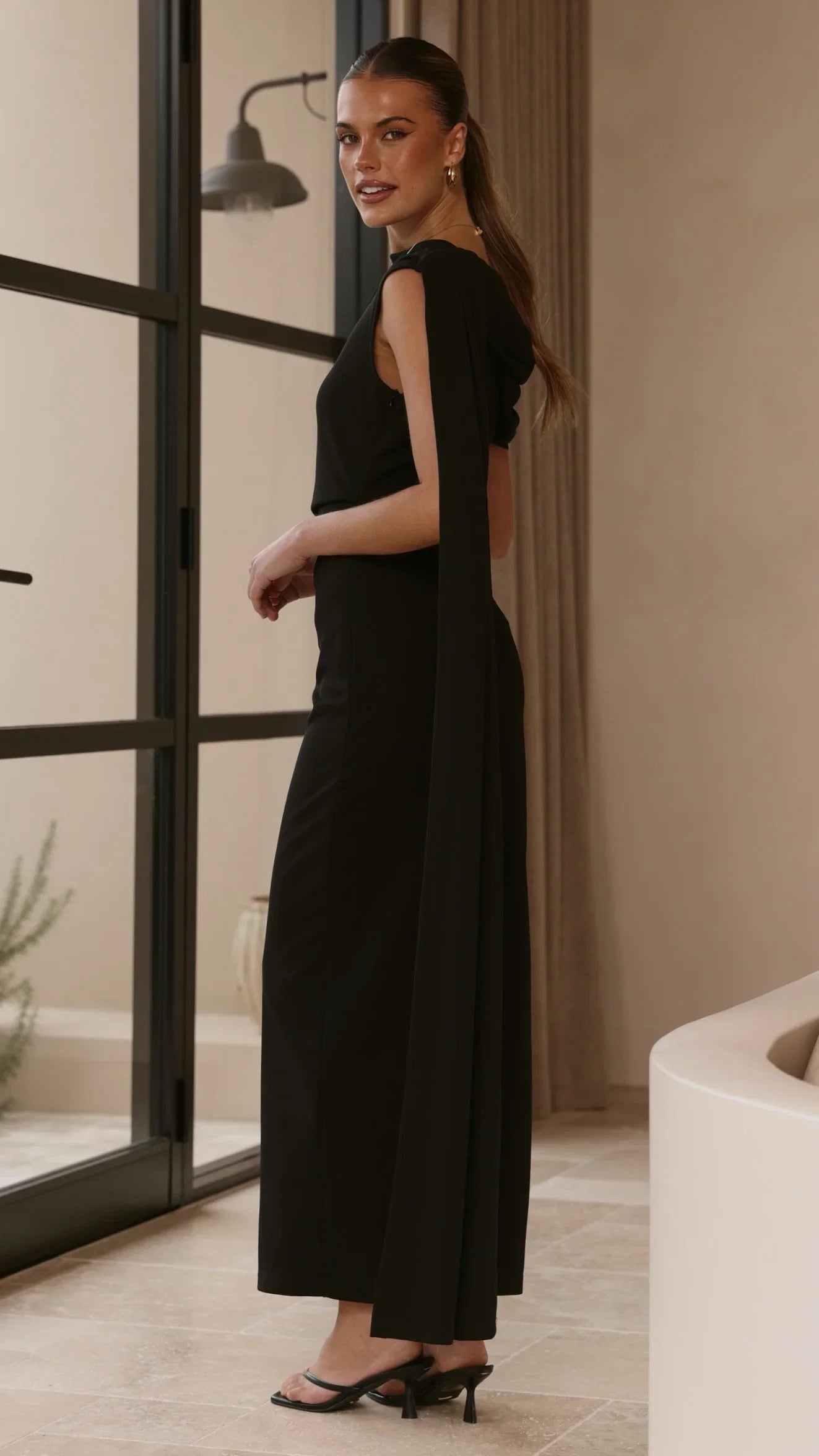 Delilah Maxi Dress Black