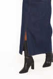 Dana Denim Midi Skirt Midnight