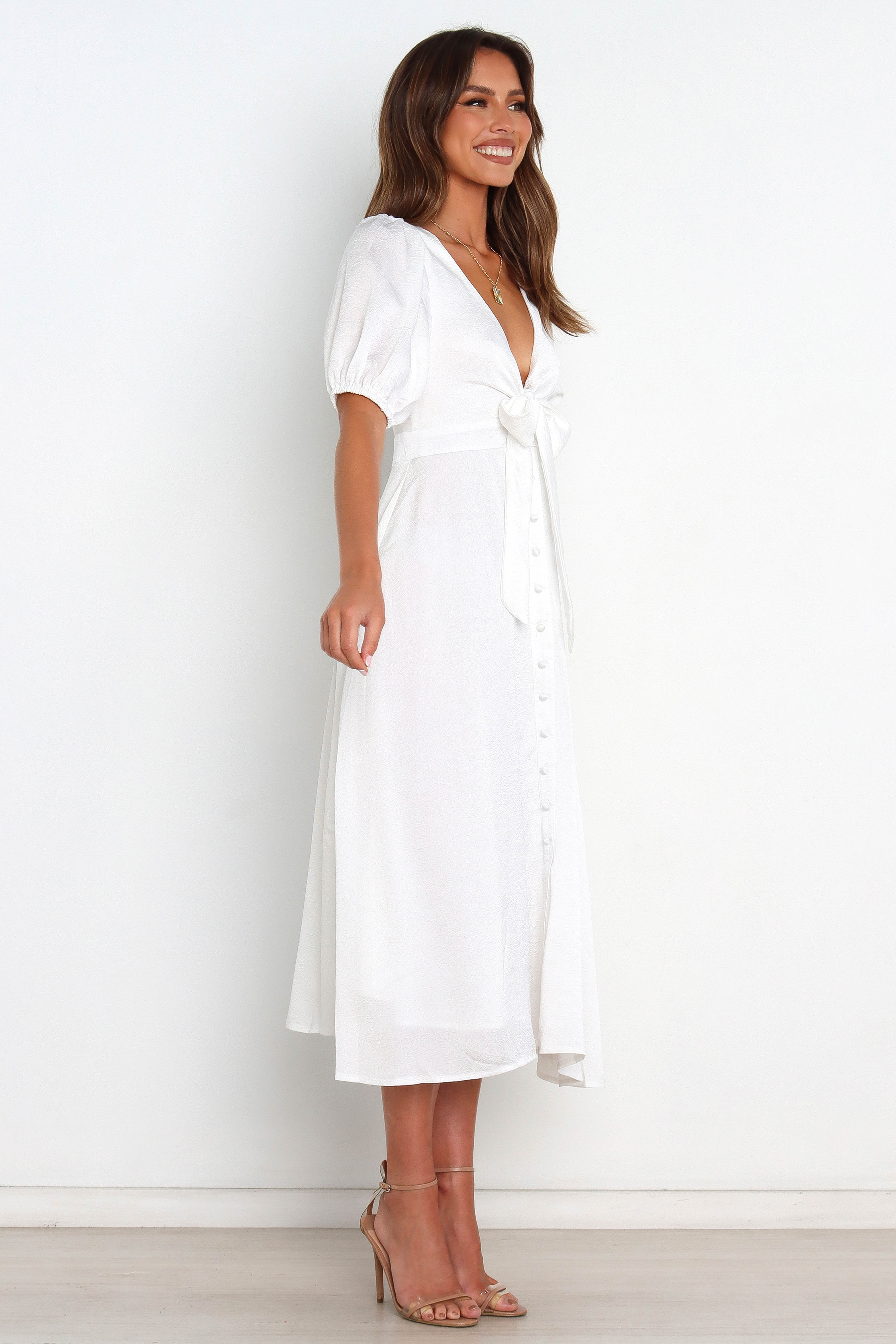 Piper Dress White