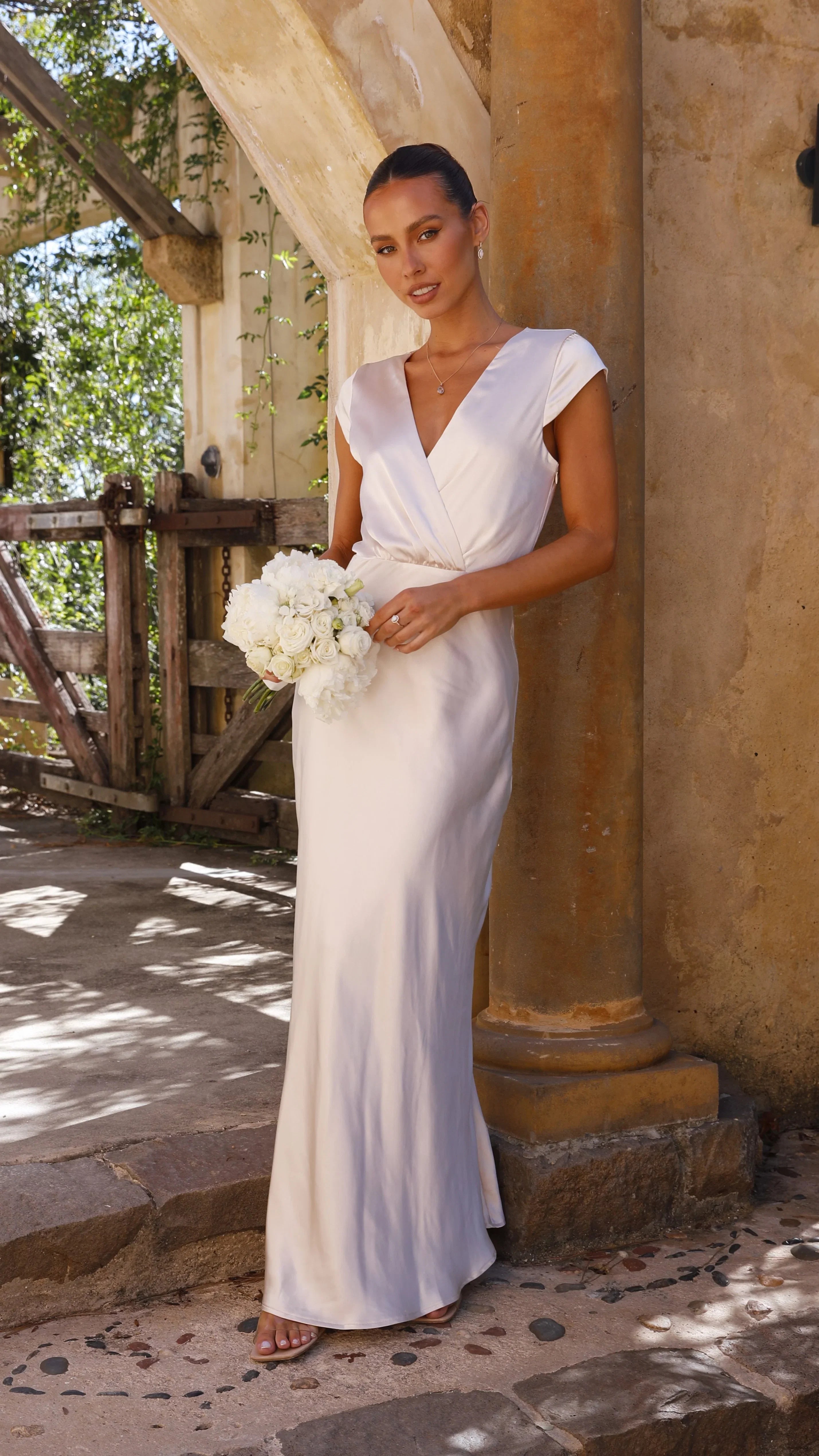 Selma Maxi Dress Champagne