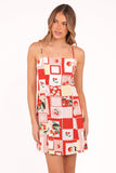Loredana Mini Dress Cherry