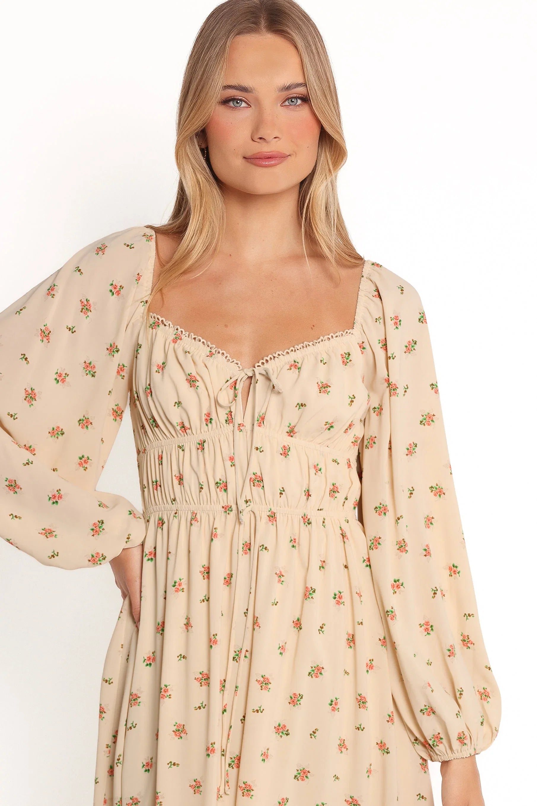 Maureen Maxi Dress Rosebud Floral