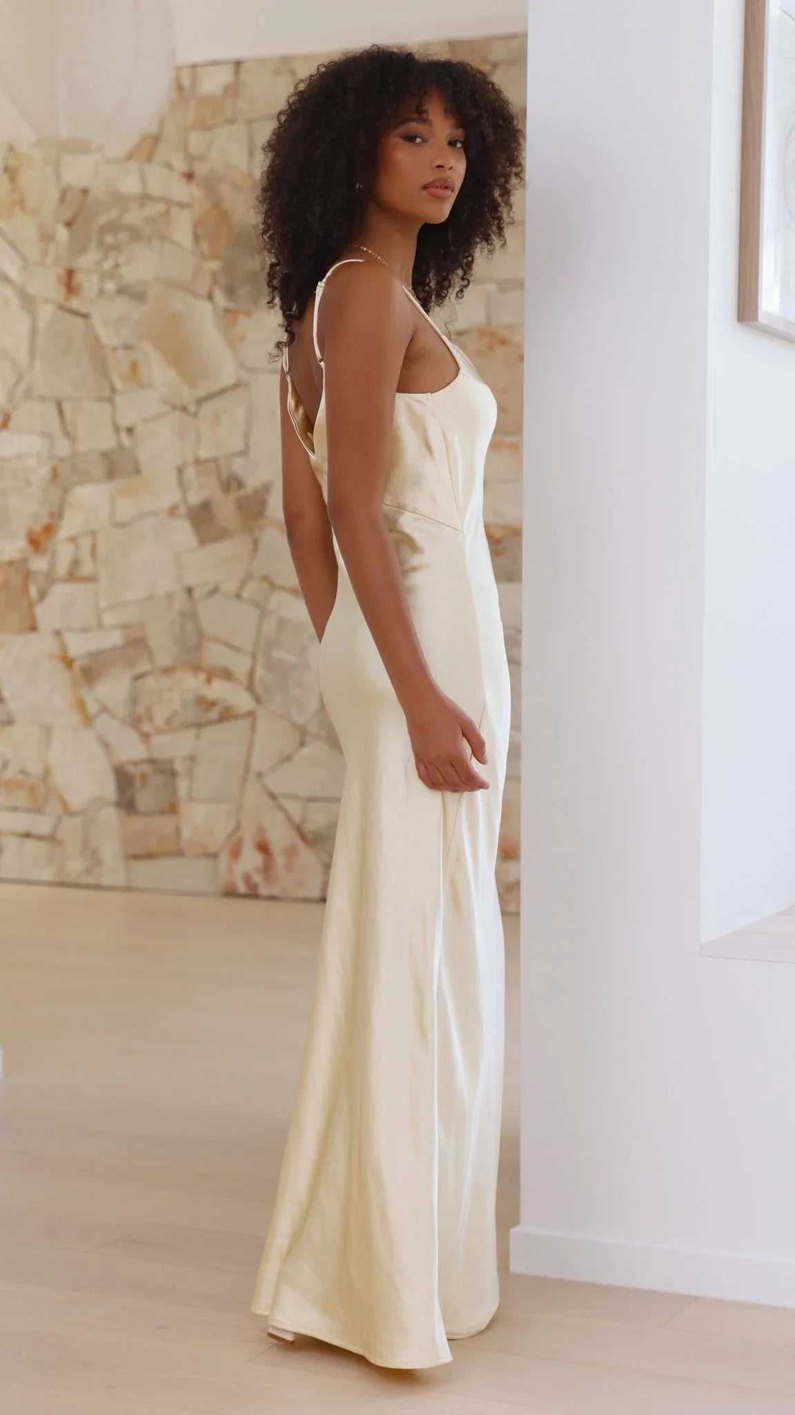 Gisella Maxi Dress Yellow