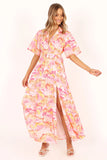 Arianna Maxi Dress Pink Scenic