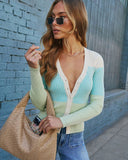 Jovanie Colorblock Cardigan
