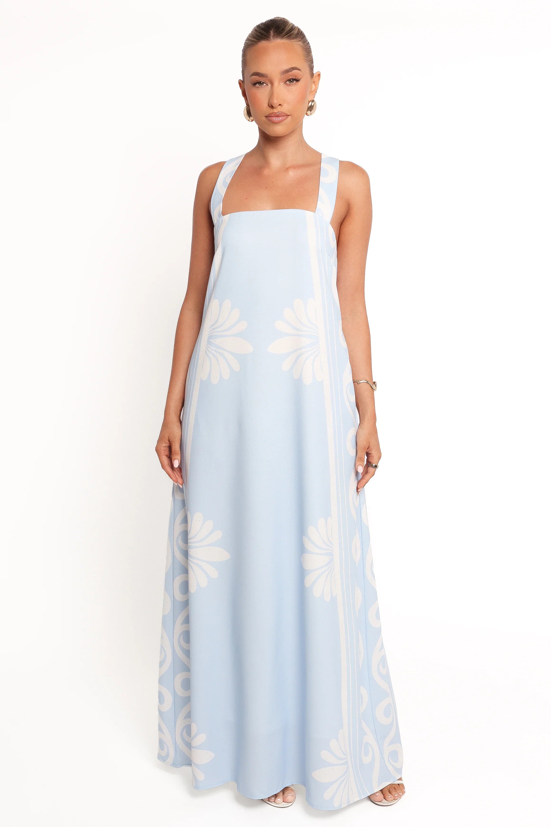 Valeria Maxi Dress Blue
