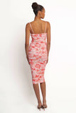 Tempest Midi Dress Pink Floral