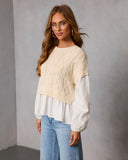 Ruvina Layered Twofer Top