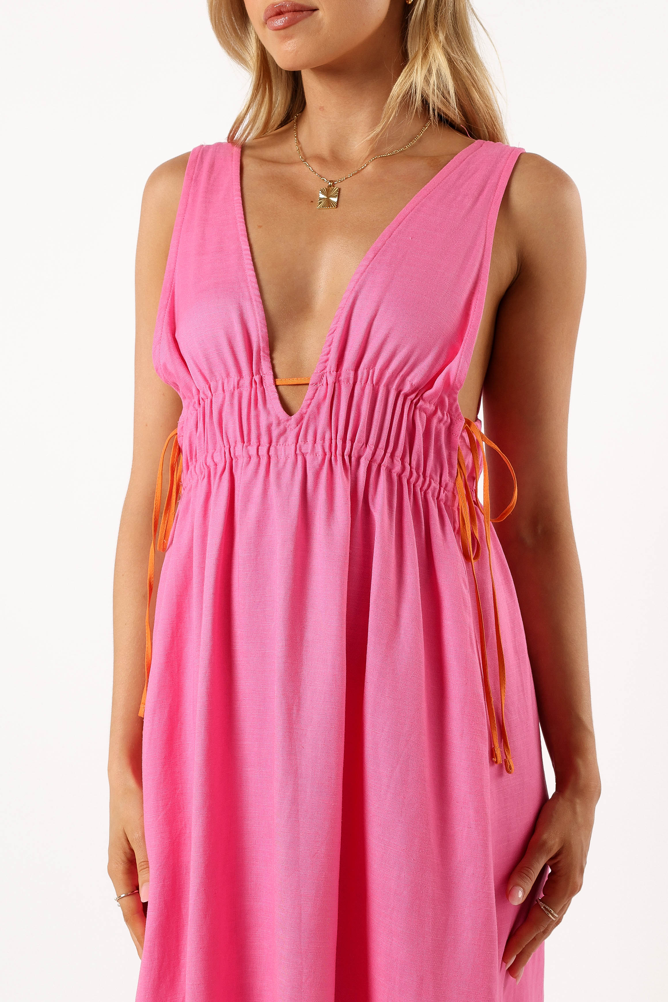 Lydia Midi Dress Pink