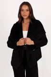 Lopez Faux Sherling Jacket Black