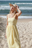 Caty Maxi Dress Yellow