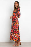 Balsa Dress Navy Floral