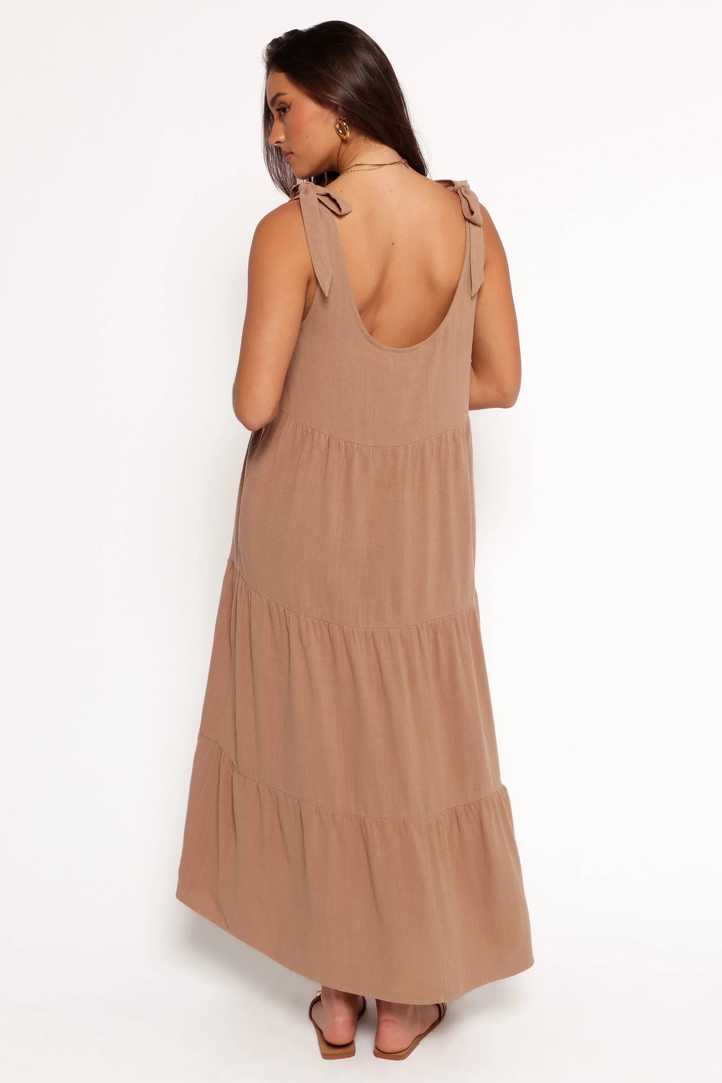 Marcy Midi Dress Mocha
