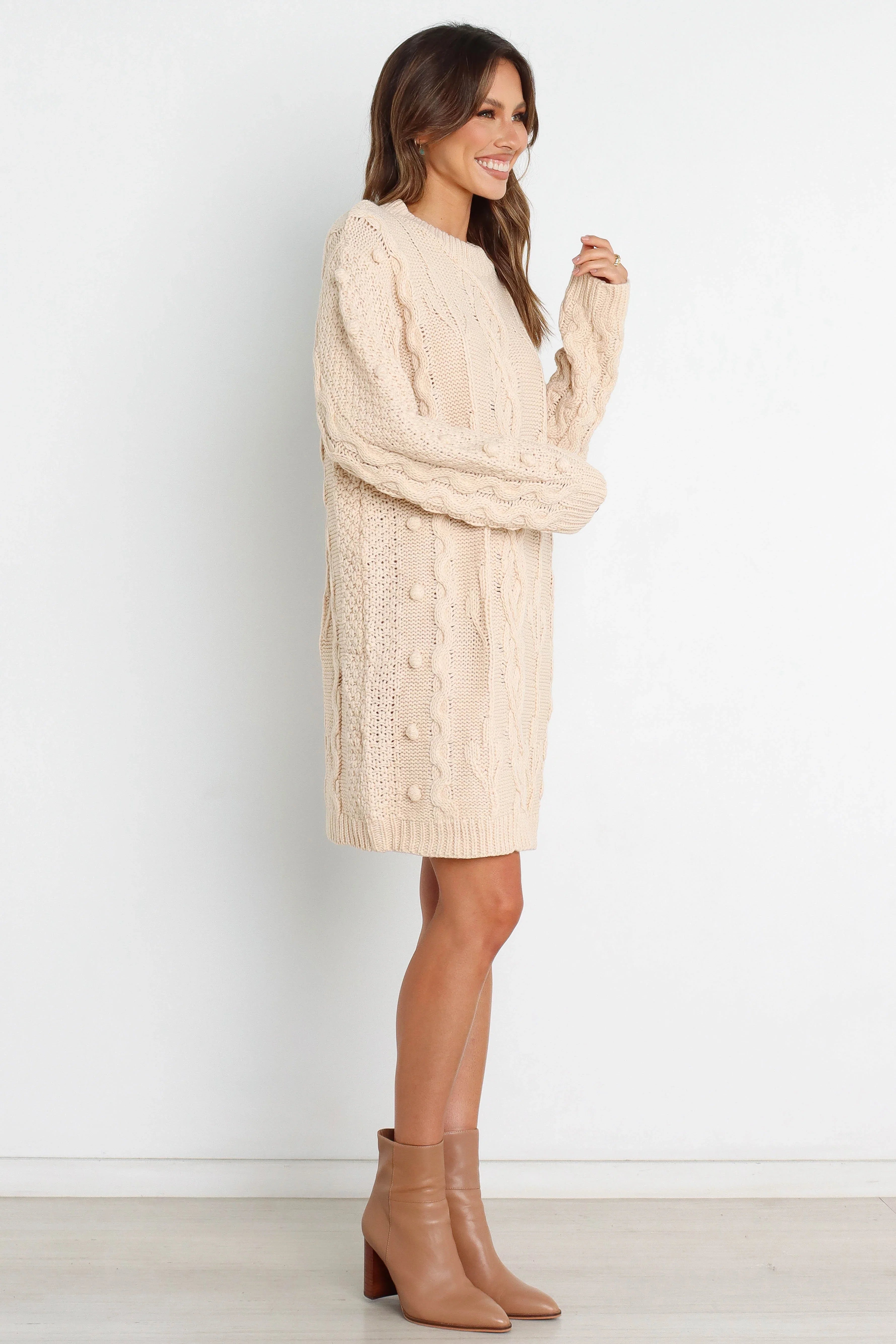 Mona Dress Cream
