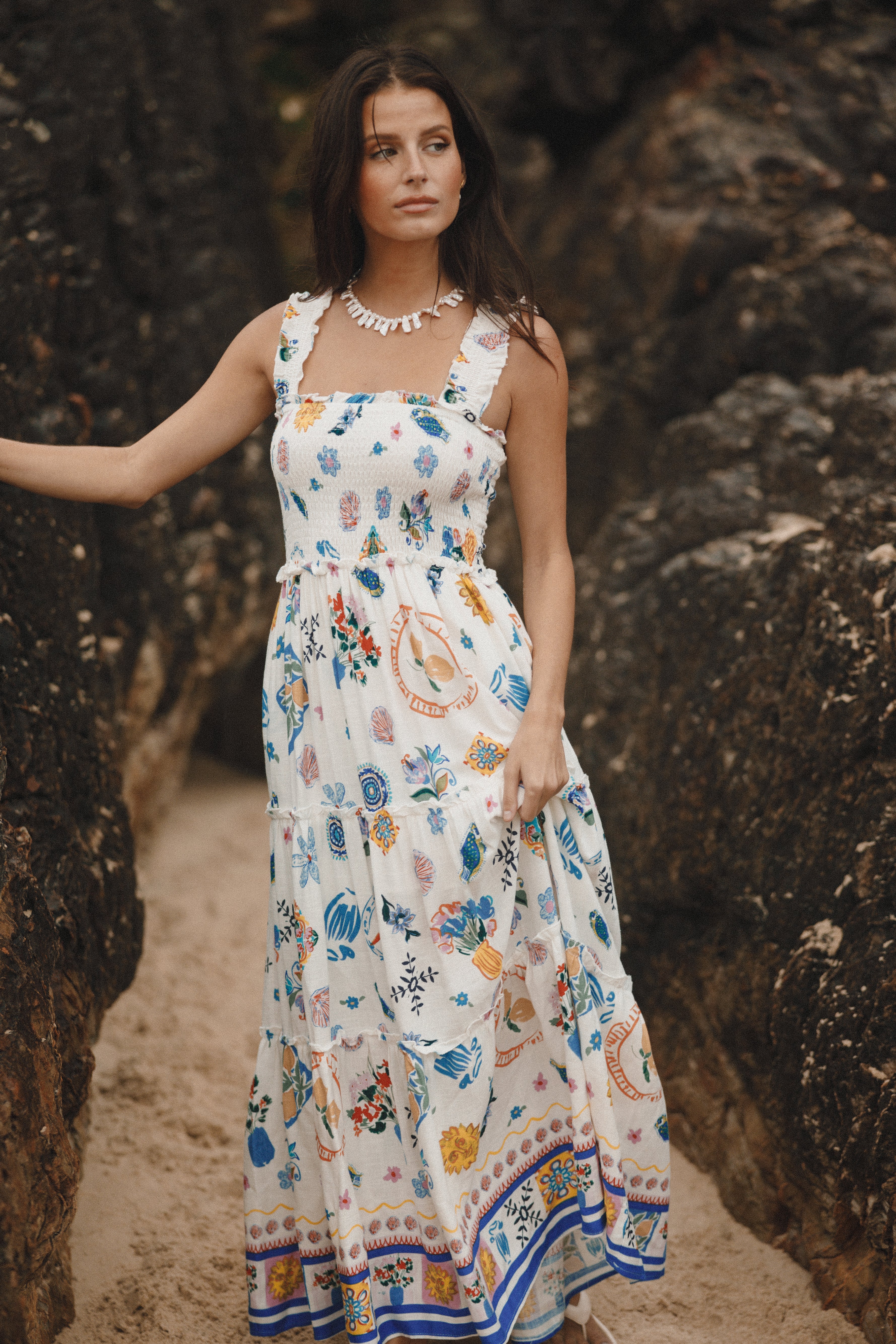 Serafina Maxi Dress Portofino