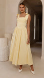 Haisley Maxi Dress Yellow