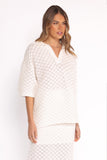 Meera Top White