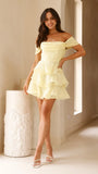 Lanelle Mini Dress Yellow