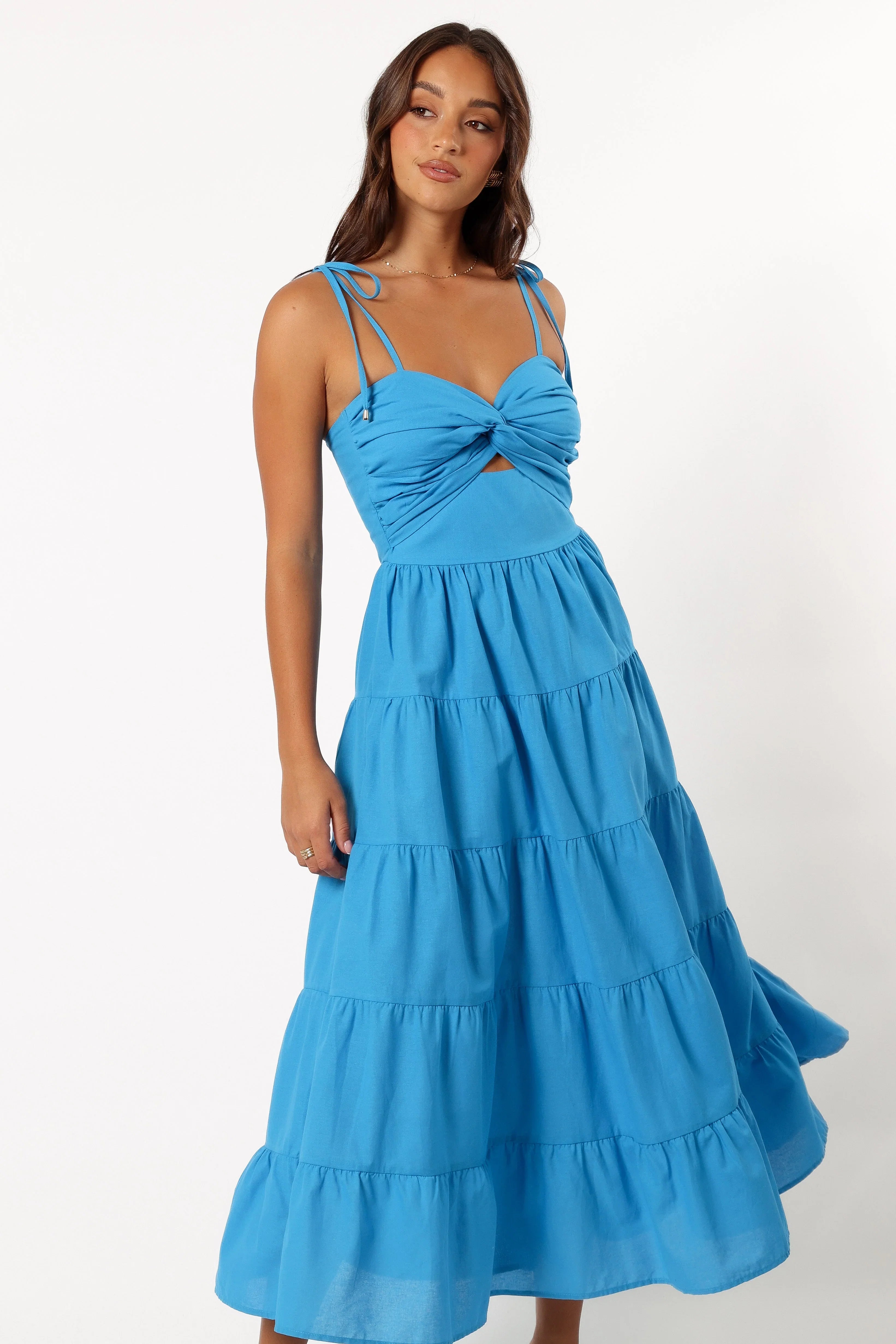 Lenny Maxi Dress Blue