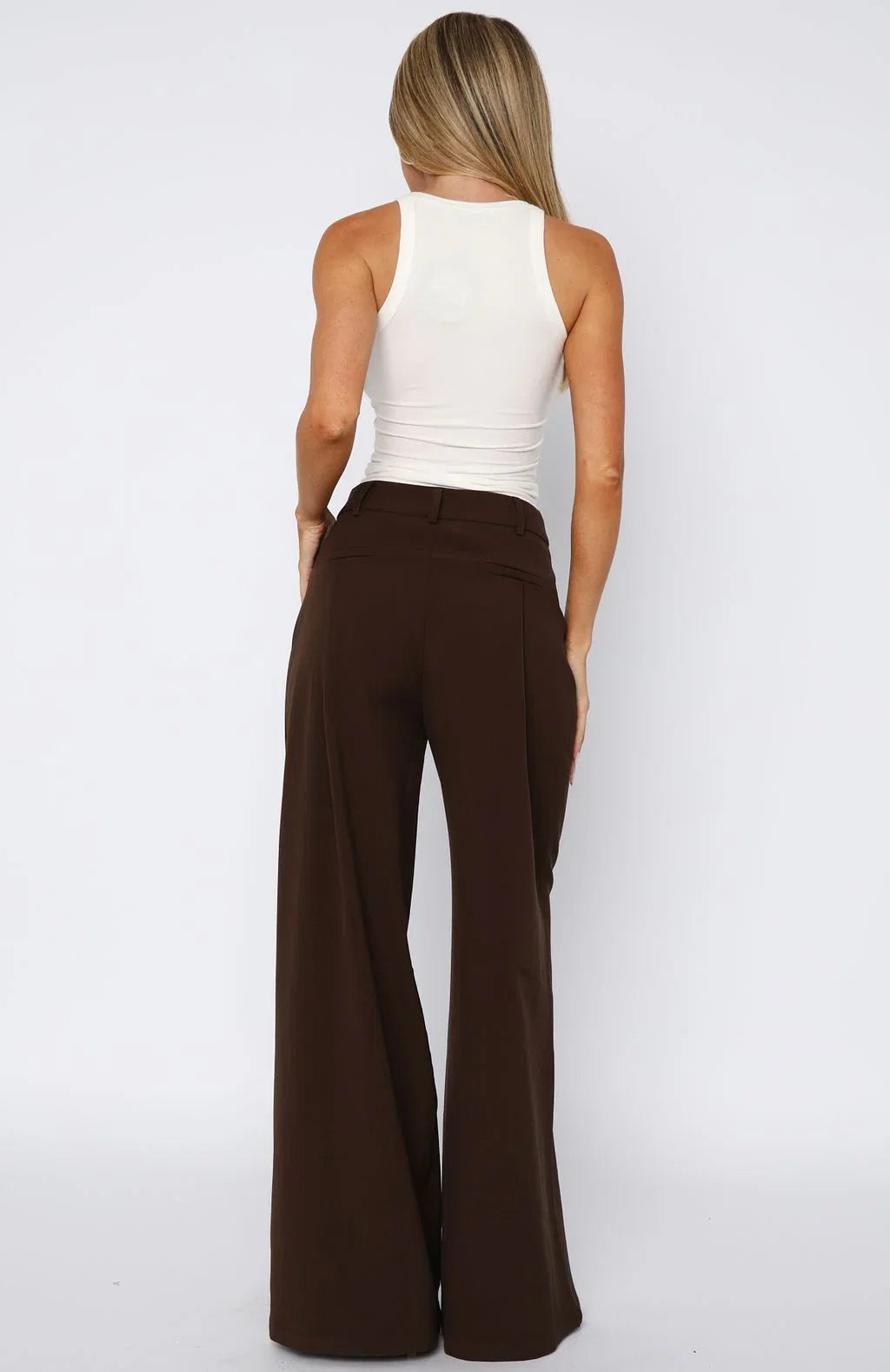 Its Now Or Never Pants Chocolate