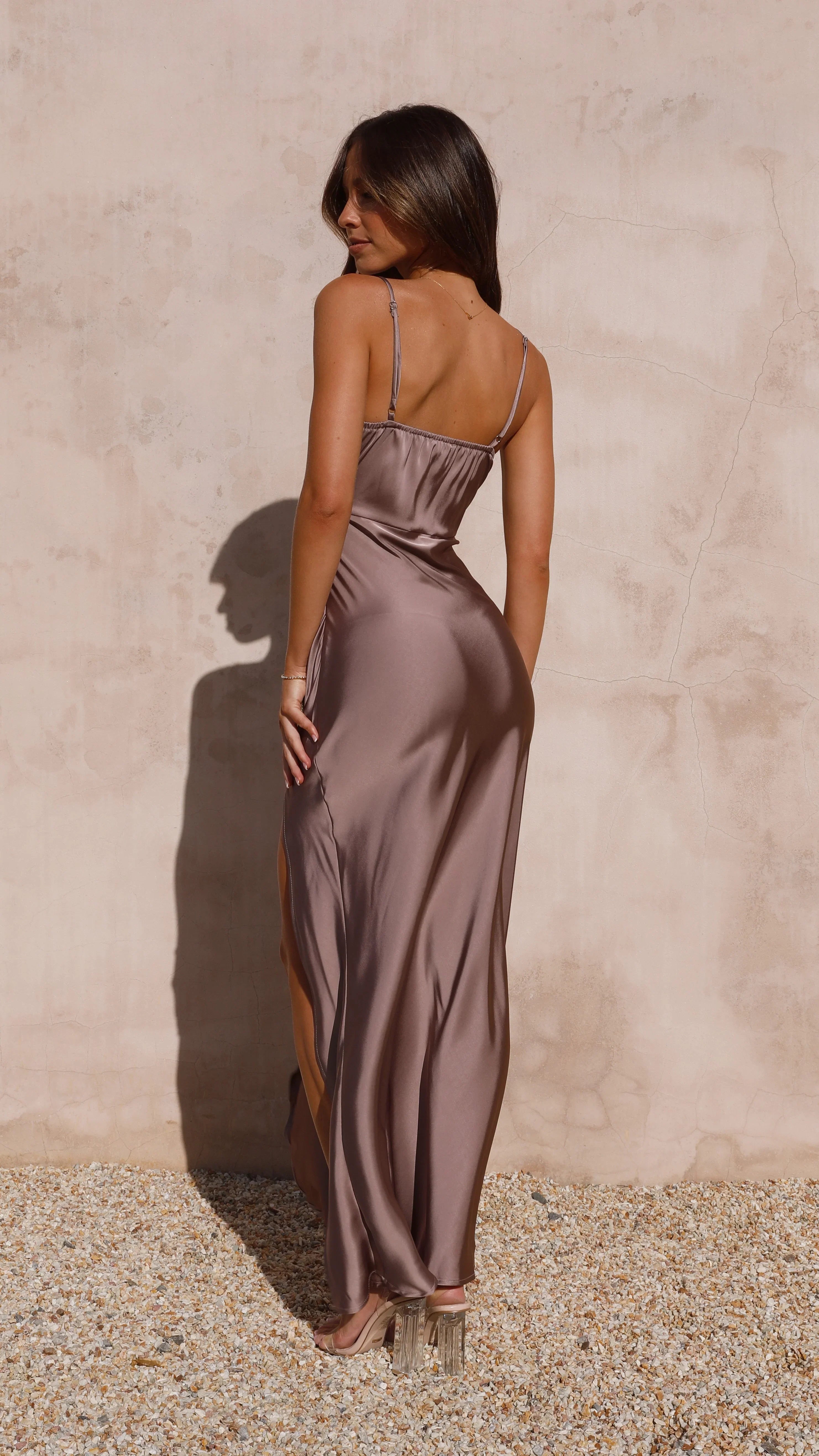 Ilana Maxi Dress Mushroom