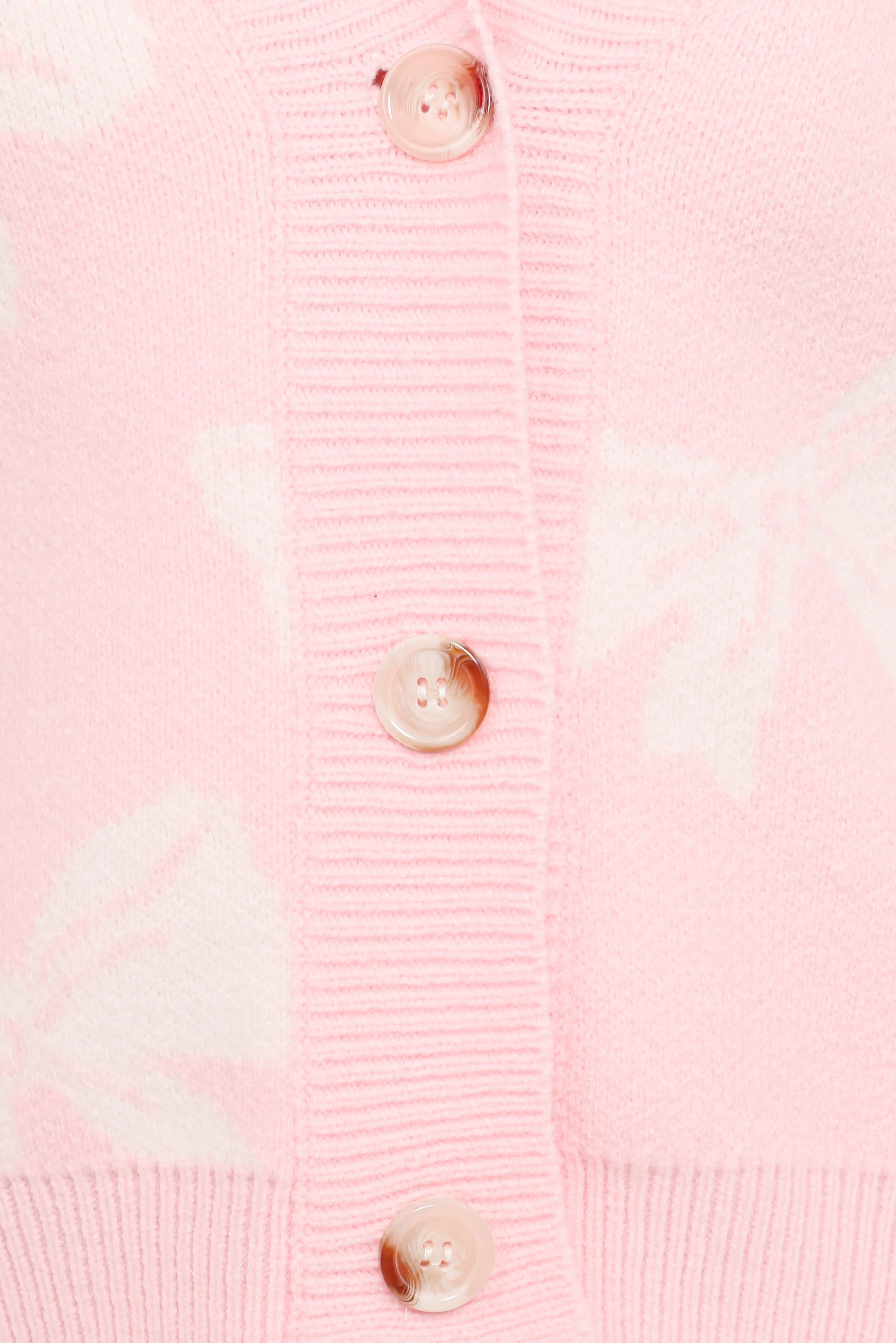Wrenn Bow Knit Cardigan Soft Pink