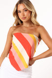 Silanzo Top Pink Stripe