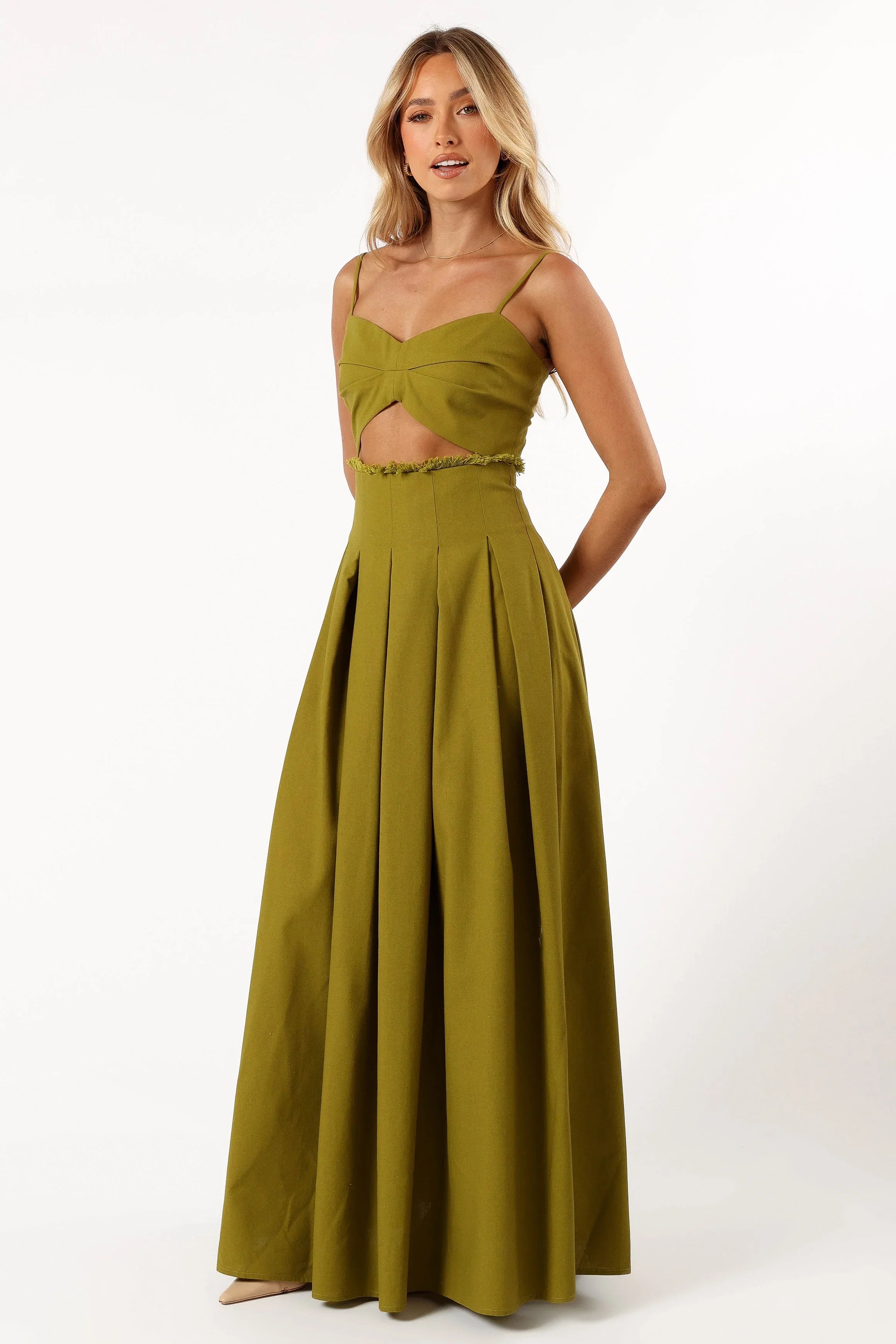 Skye Maxi Dress Moss