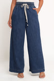 Jenni Wide Leg Pant Denim