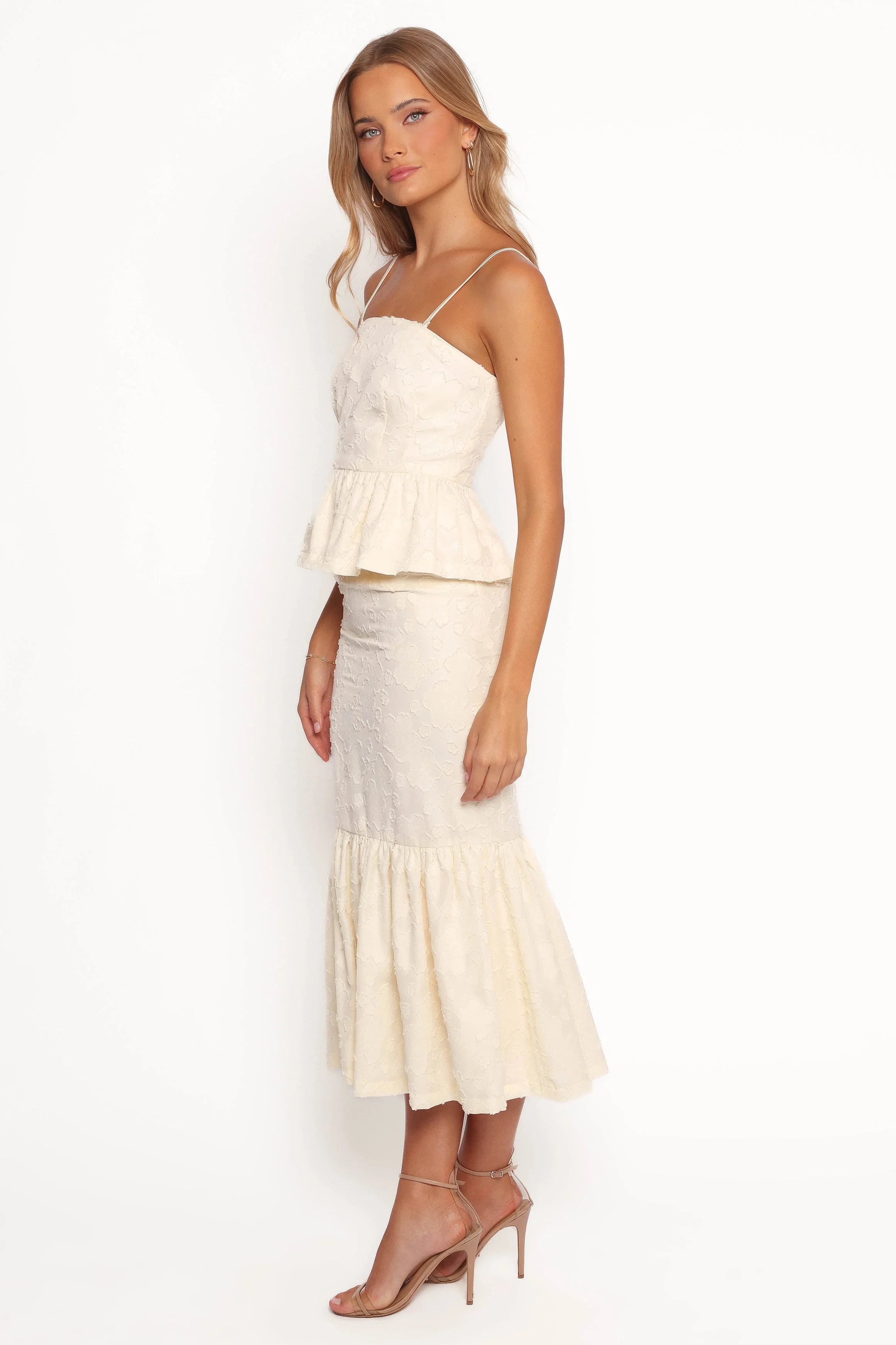Xami Skirt Set Pale Yellow