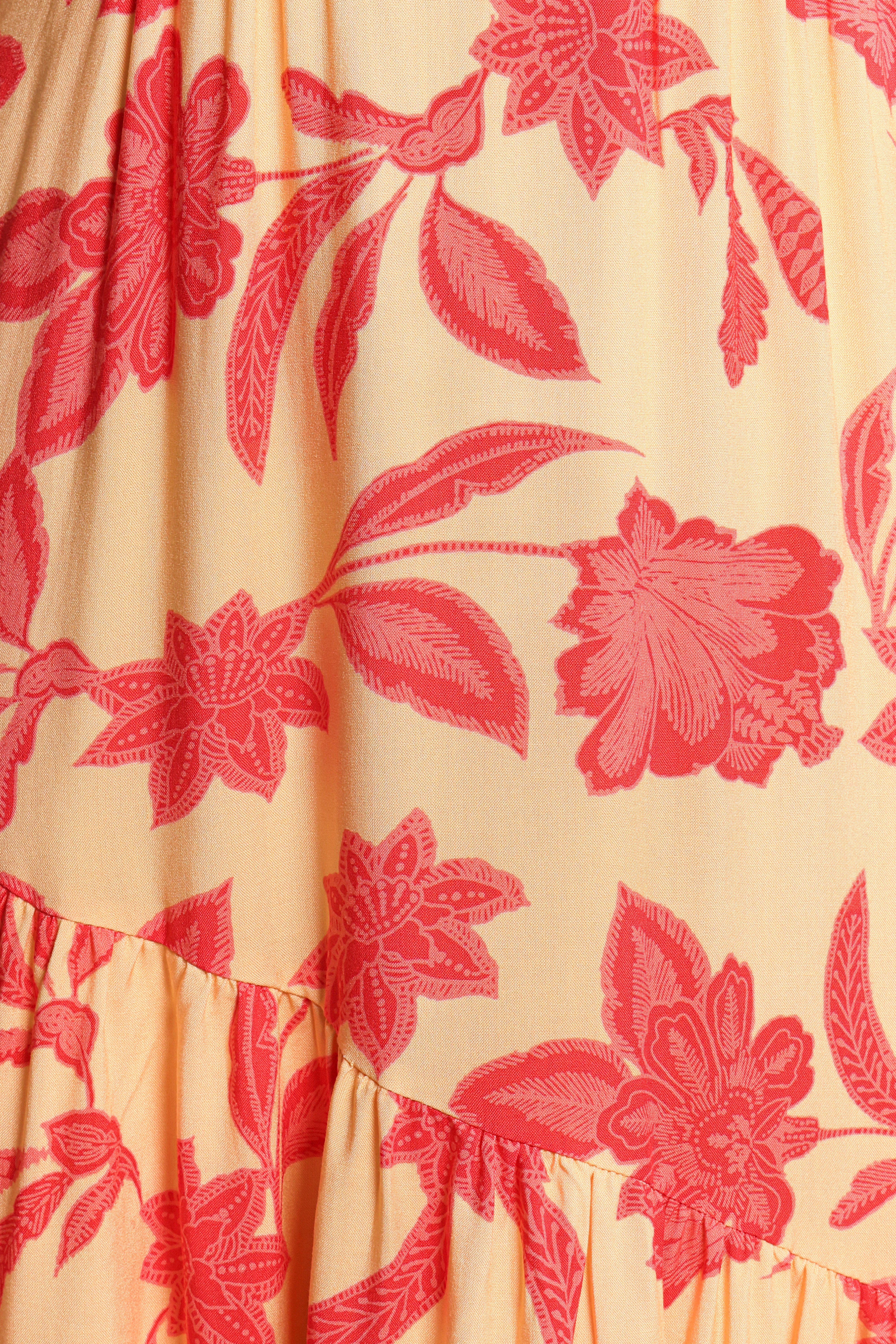 Forbes Maxi Dress Red Floral