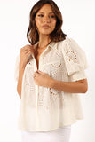 Janelle Top White