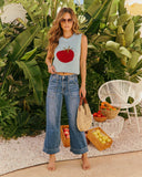 Decklan Super Stretch High Rise Wide Leg Jeans