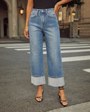 Ashland Stretch High Rise Straight Leg Jeans