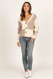 Millie Large Check Cardigan Multi