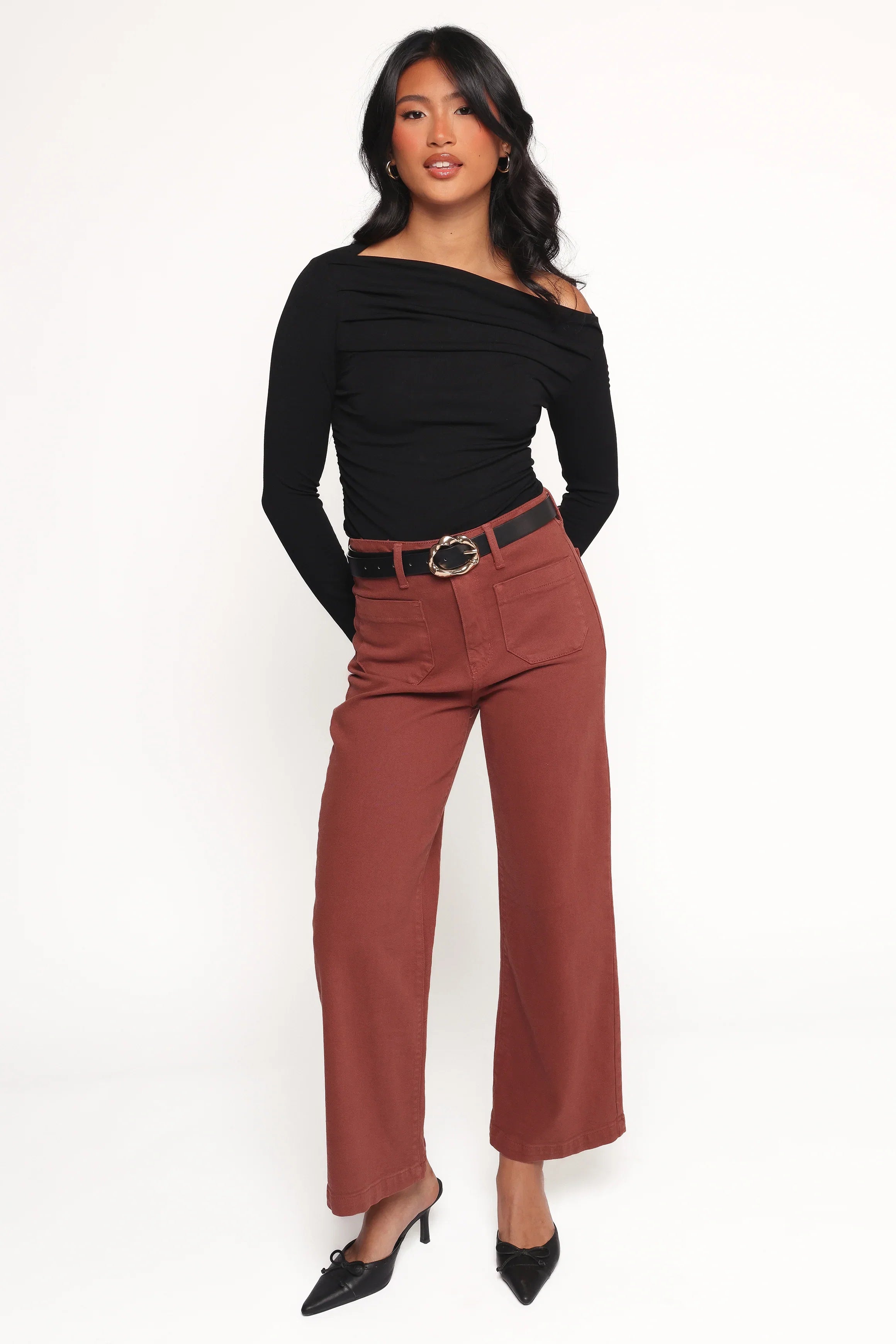 Cer Knit Top Black