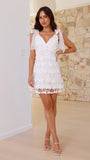 Elizabeth Mini Dress White