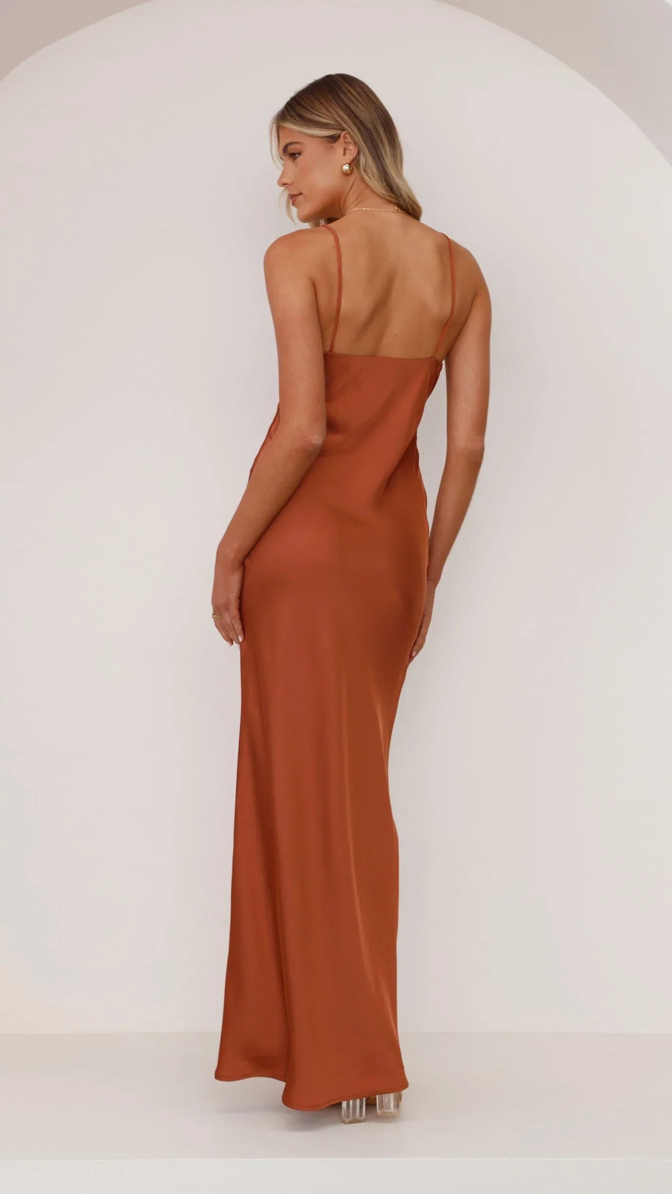 Ziah Maxi Dress Copper