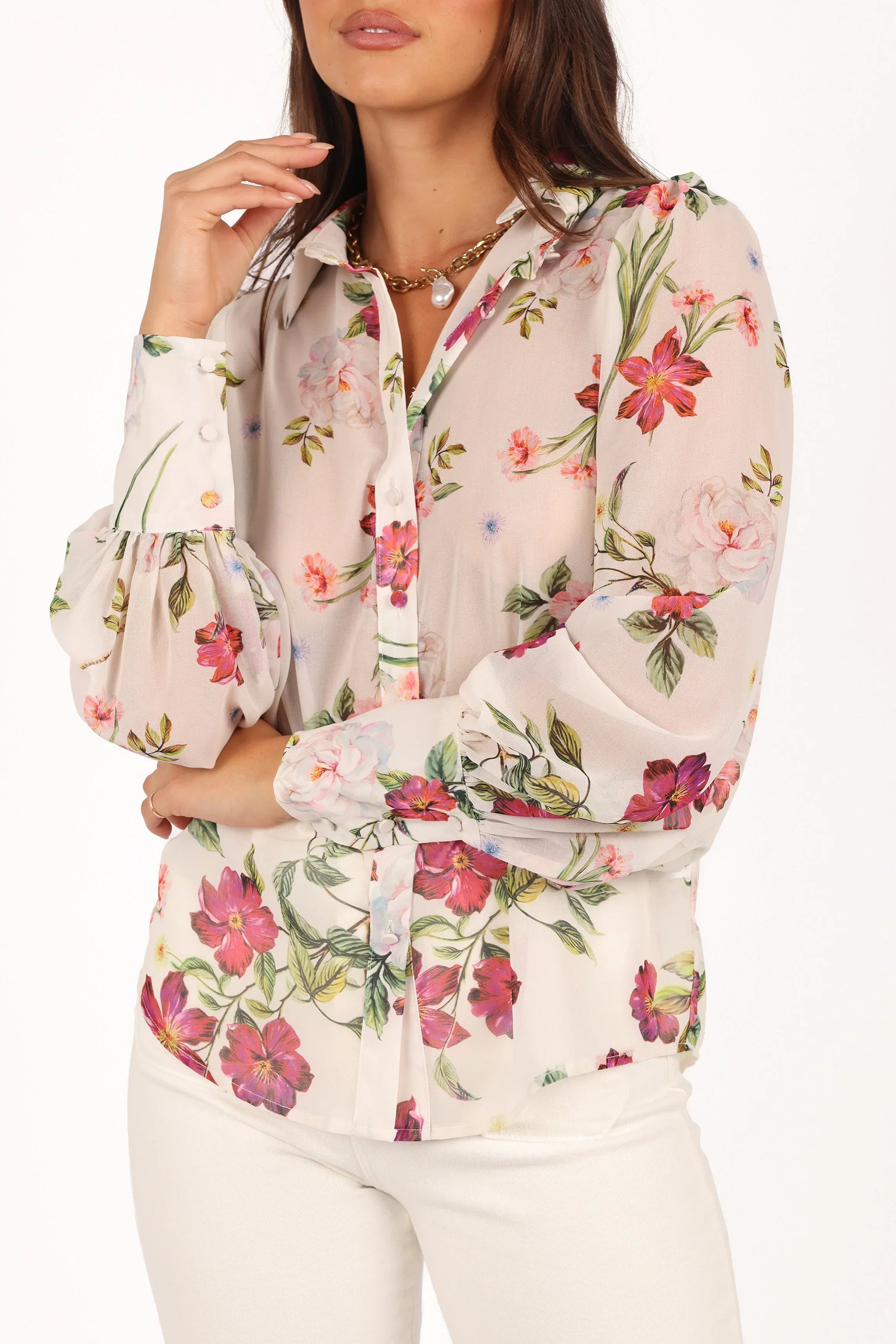 Fleetwood Blouse Jaci White