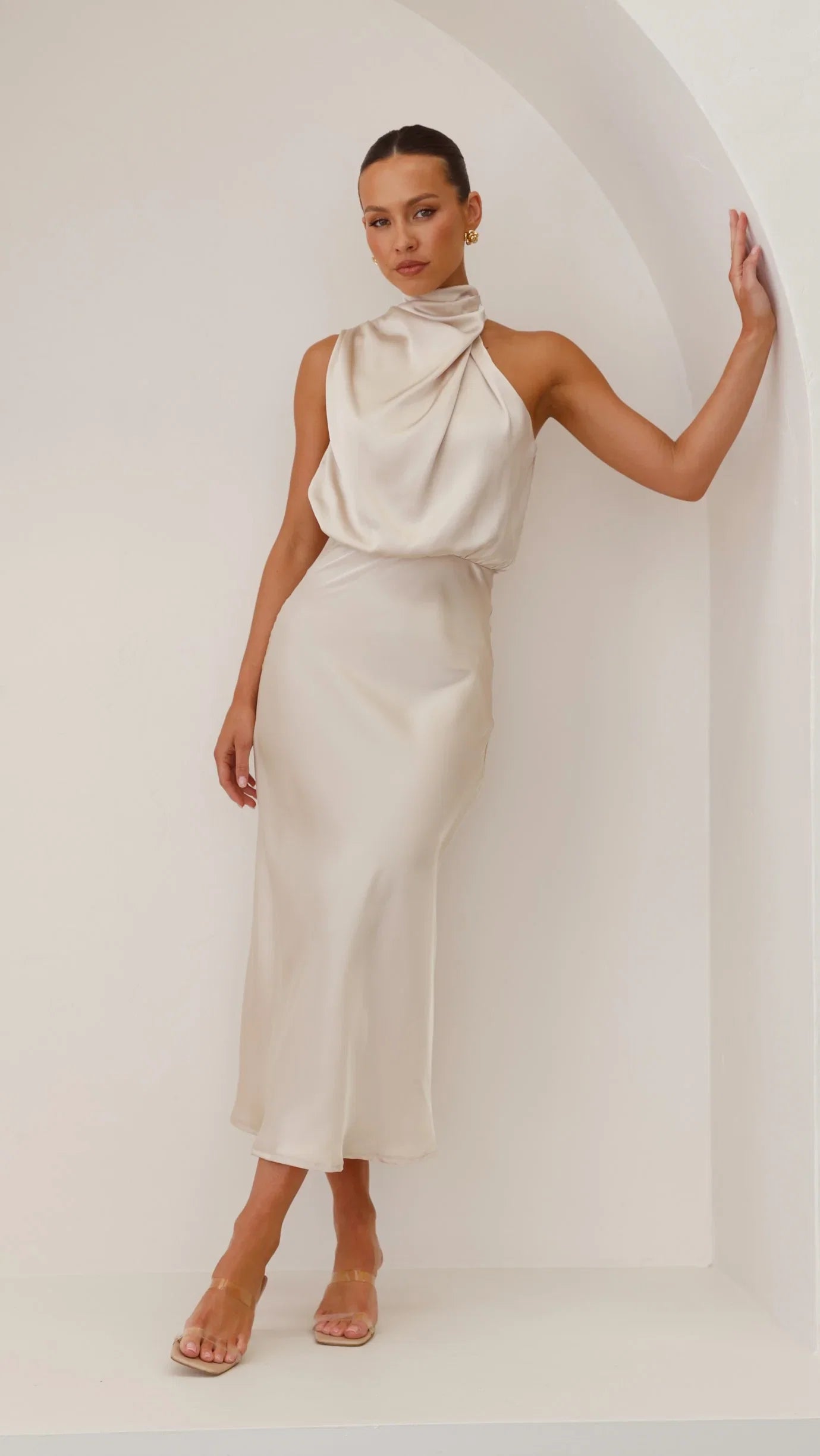Esther Maxi Dress Champagne