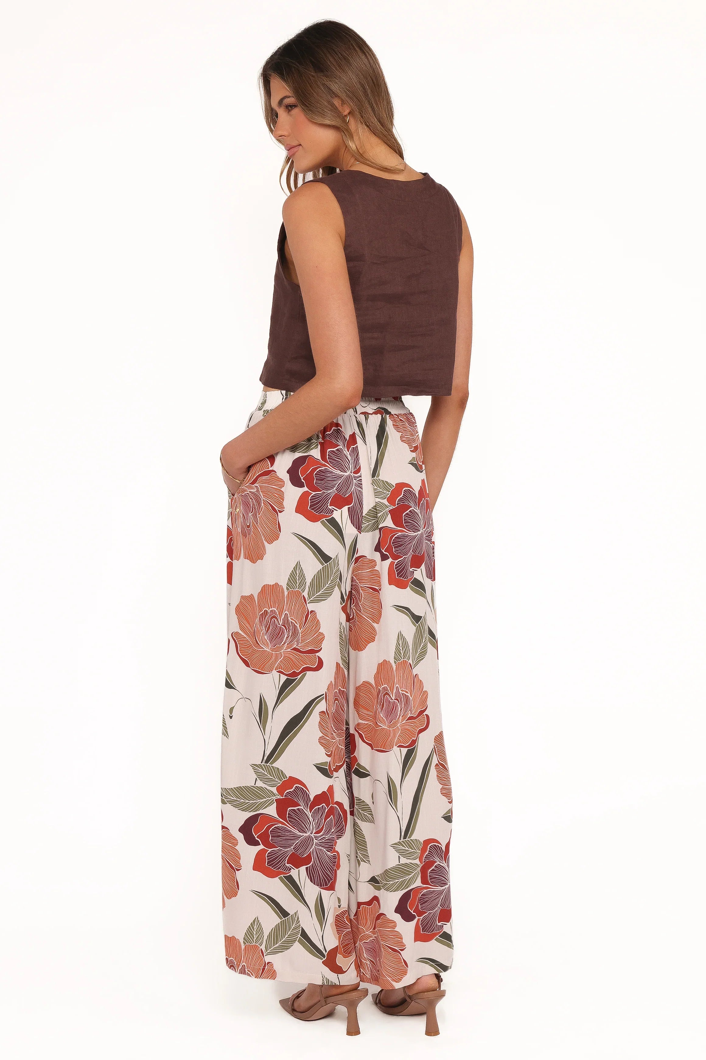 Bertha Pant Fall Floral