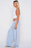 Soul Fire Velour Pants Baby Blue