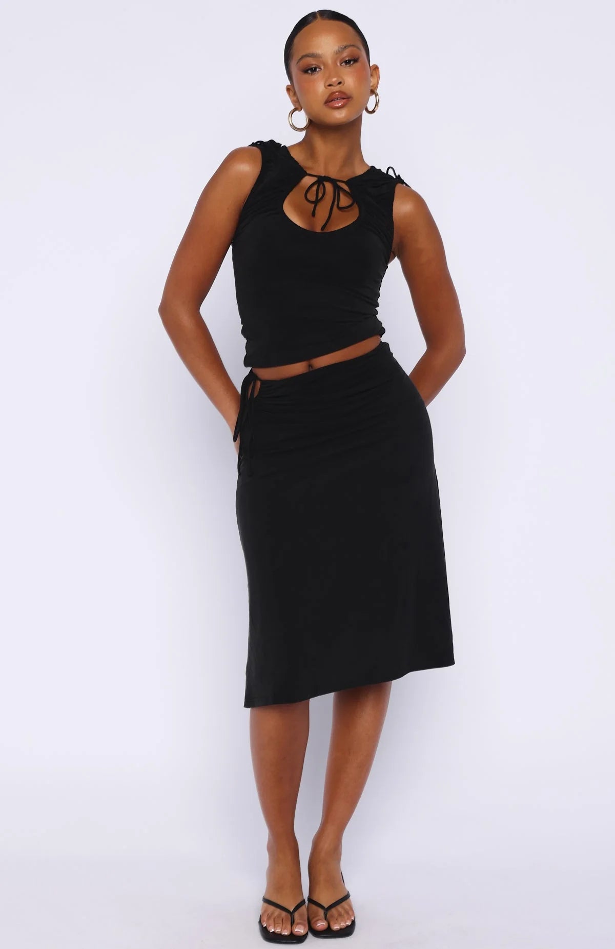 Save My Heart Top Black