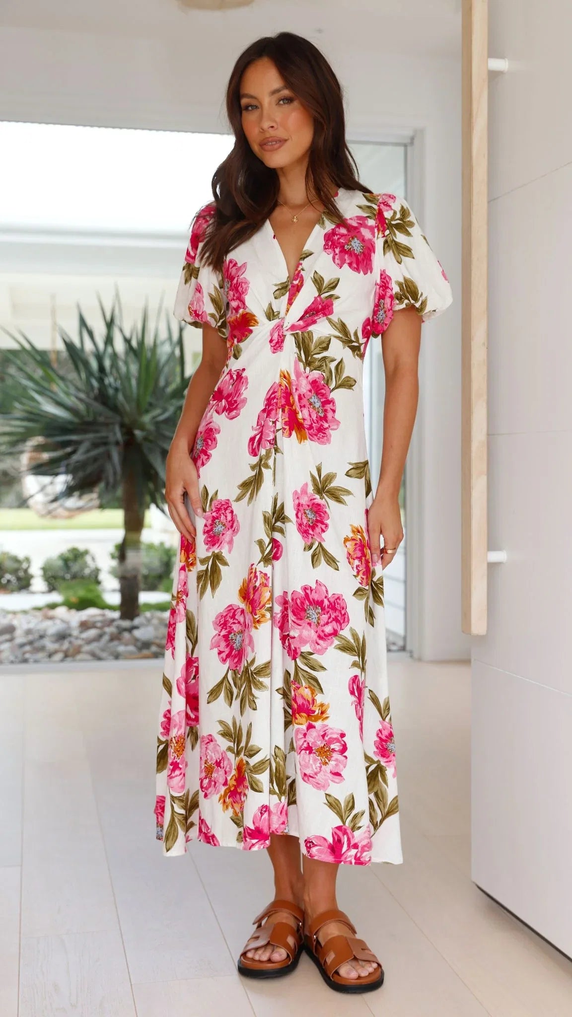 Blaire Midi Dress Bonita Floral