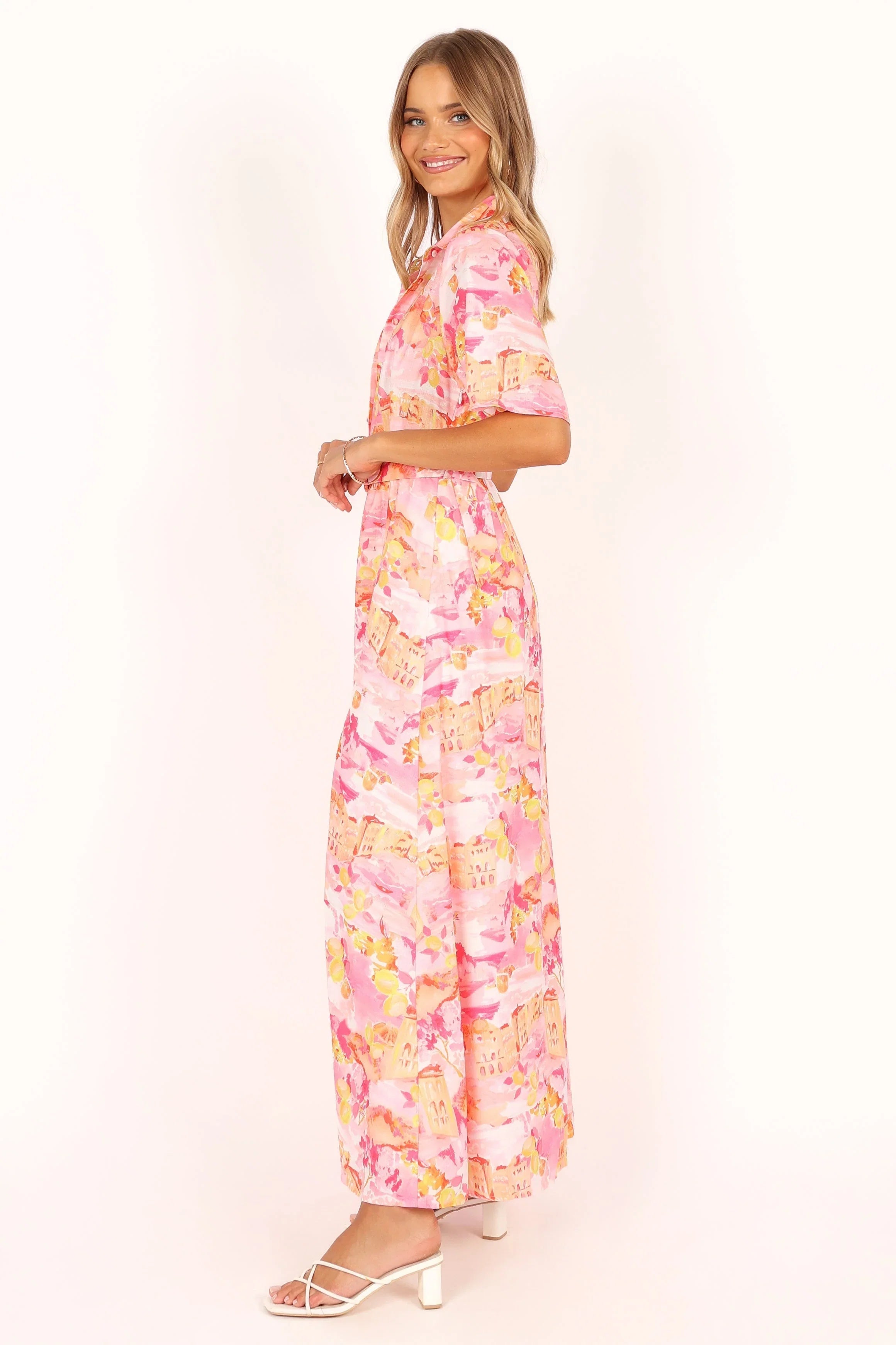 Arianna Maxi Dress Pink Scenic